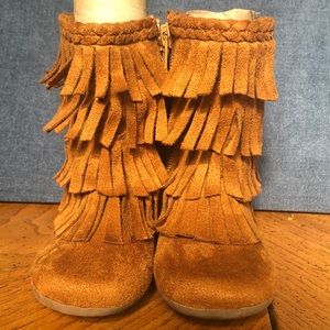 Jumping beans calf height boots size 6 toddler